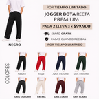 Jogger bota recta premium